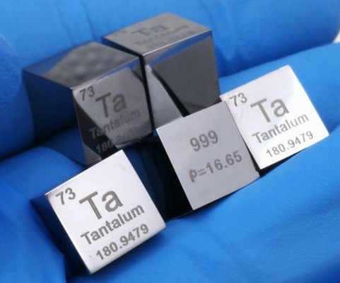 99% Min Tantalum Metal Bars Metallurgical Grade For Capacitor