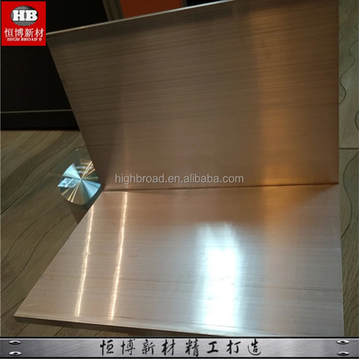 Specific Heat 1040 Jkg-1k-1 Polished Magnesium Alloy Plate For Industrial