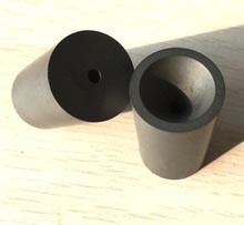 Small B4C Boron Carbide Nozzle Insert Size 4x20x35mm Sandblasting Nozzle