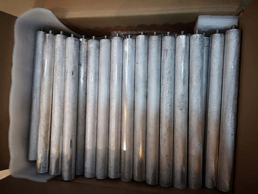 Casting AZ63 Magnesium Anode Rod For Water Heater , DIA 26 * 281mm Size