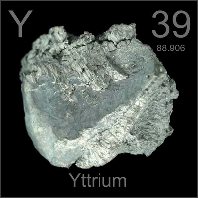 Good Ductility CAS 7440-65-5 Yttrium Metal 99.9