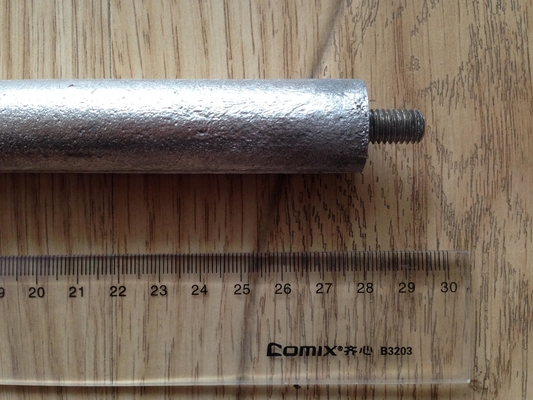 AZ63C Water Heater Anode Rod , Cast Magnesium Anode rod for Solar Water Heater Treater